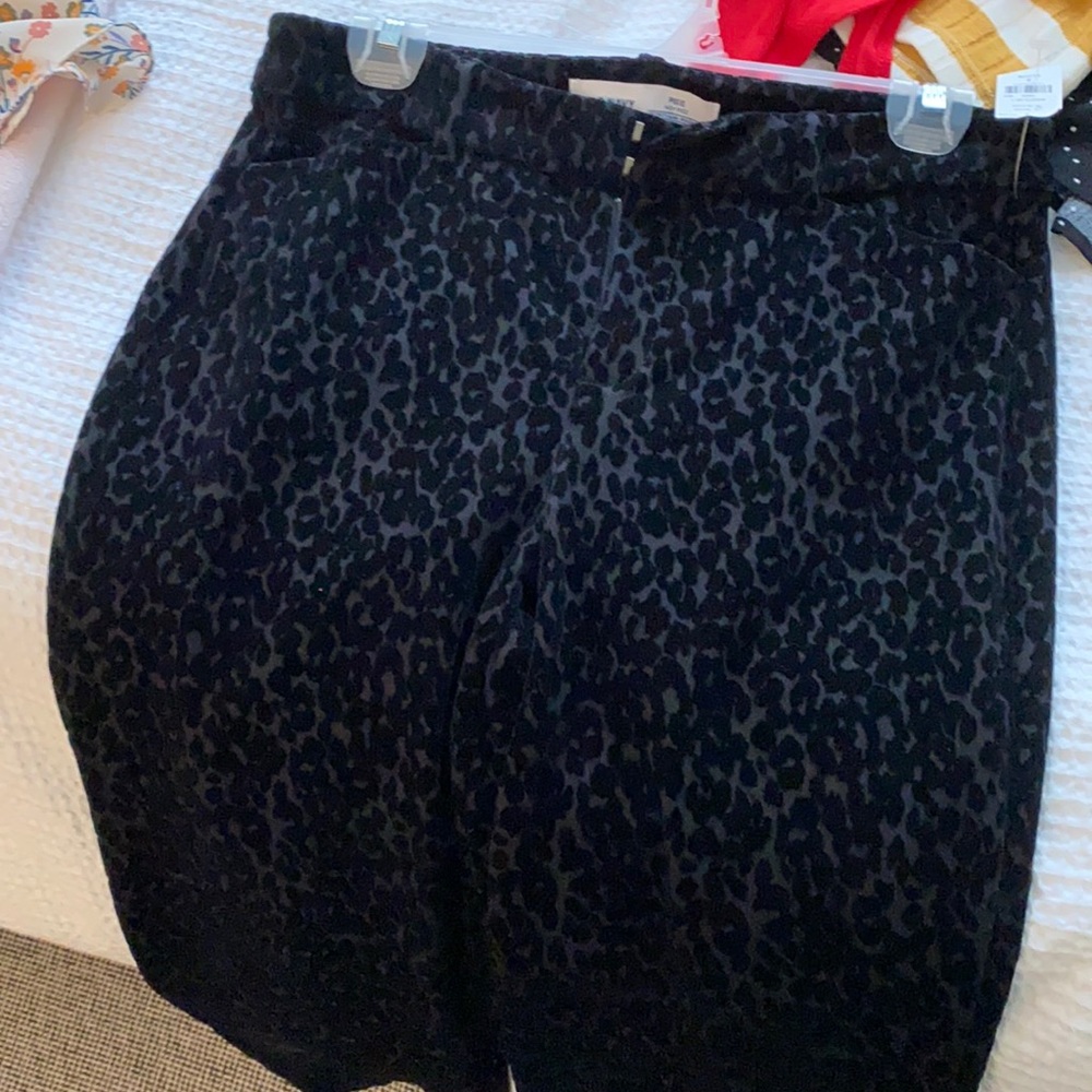 High Rise Pixie Pants - Leopard